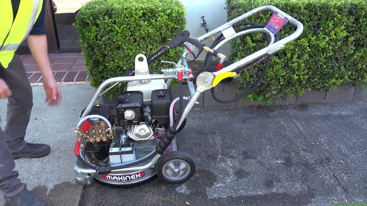 Makinex Dual Pressure Washer - How to Operate