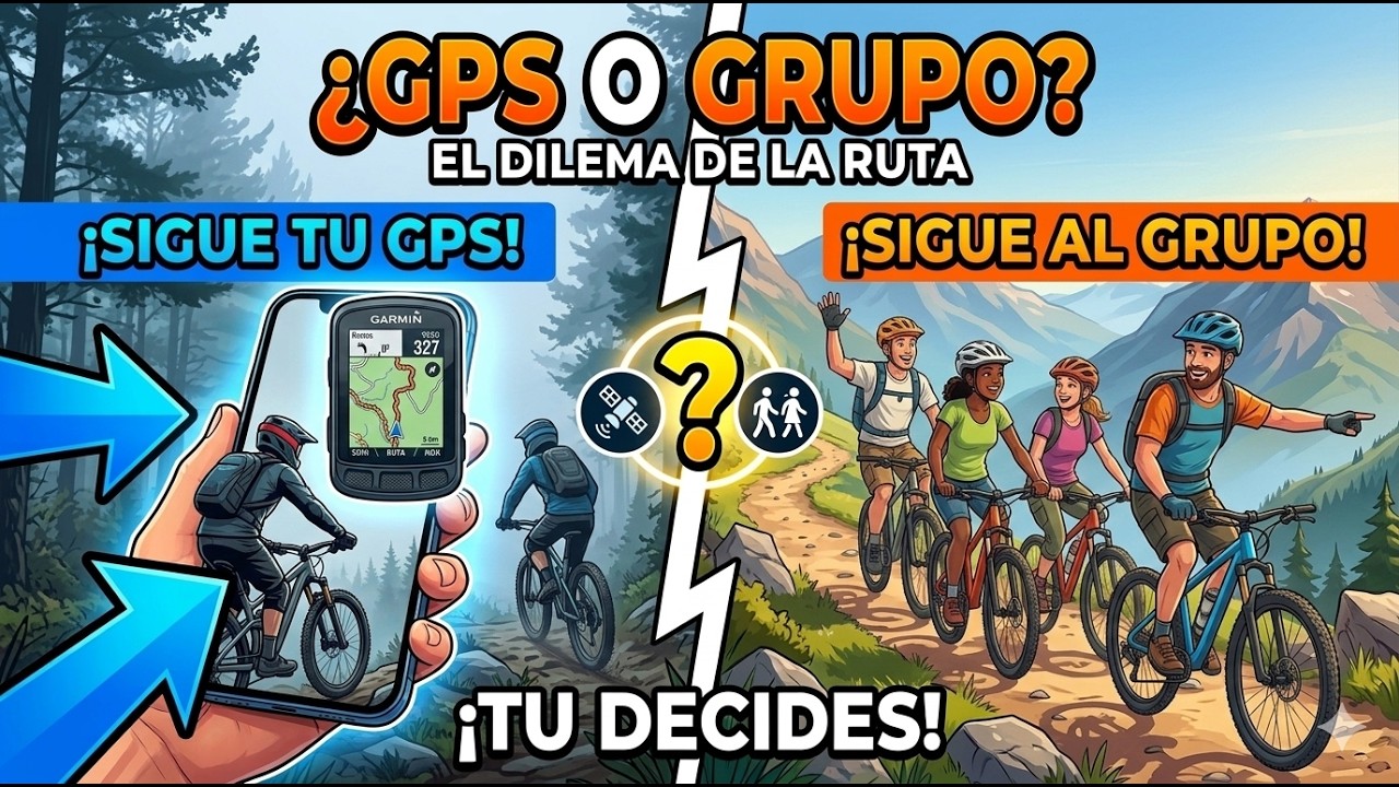 &iquest;Miras tu GPS o sigues a los demas? @MTBJubilados  desde Pe&ntilde;isco&ntilde;a