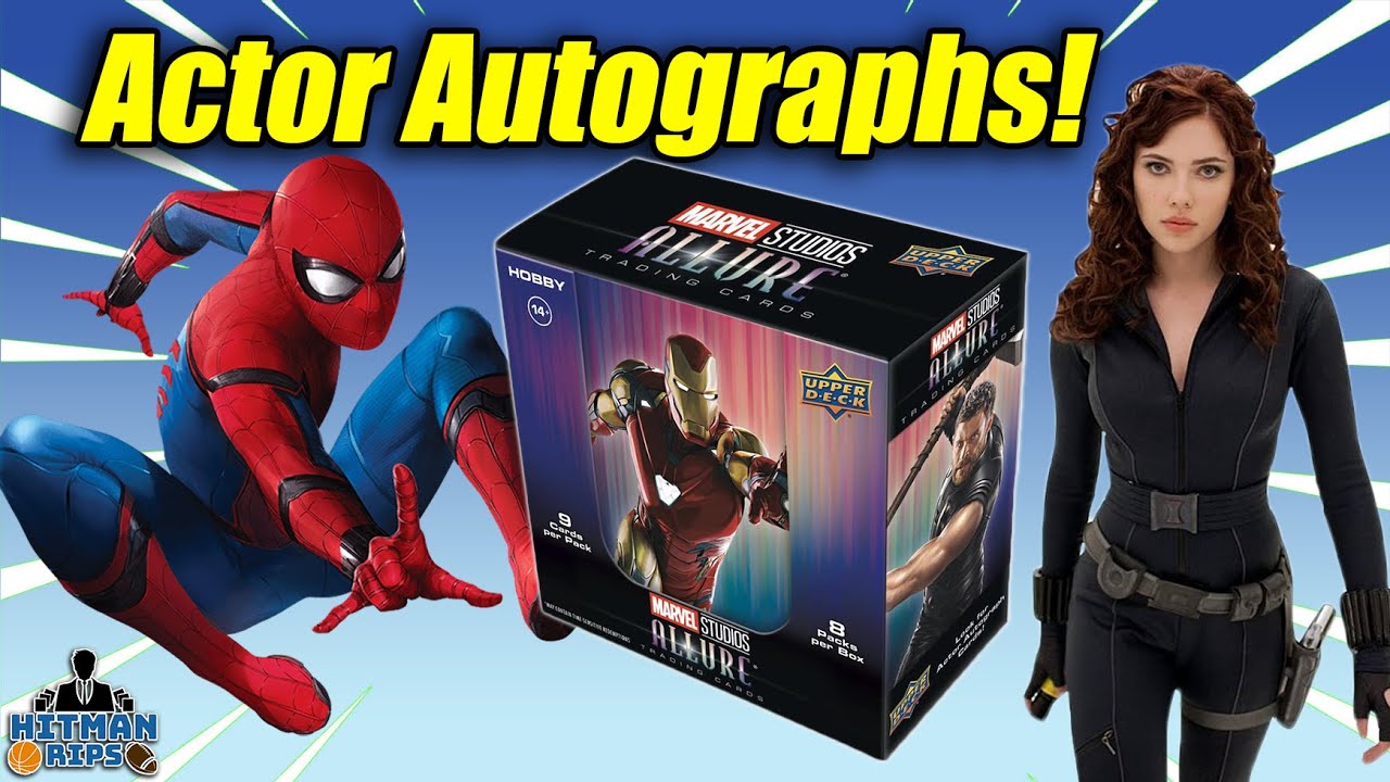 Actor Autographs! 2022 Marvel Allure Hobby Box