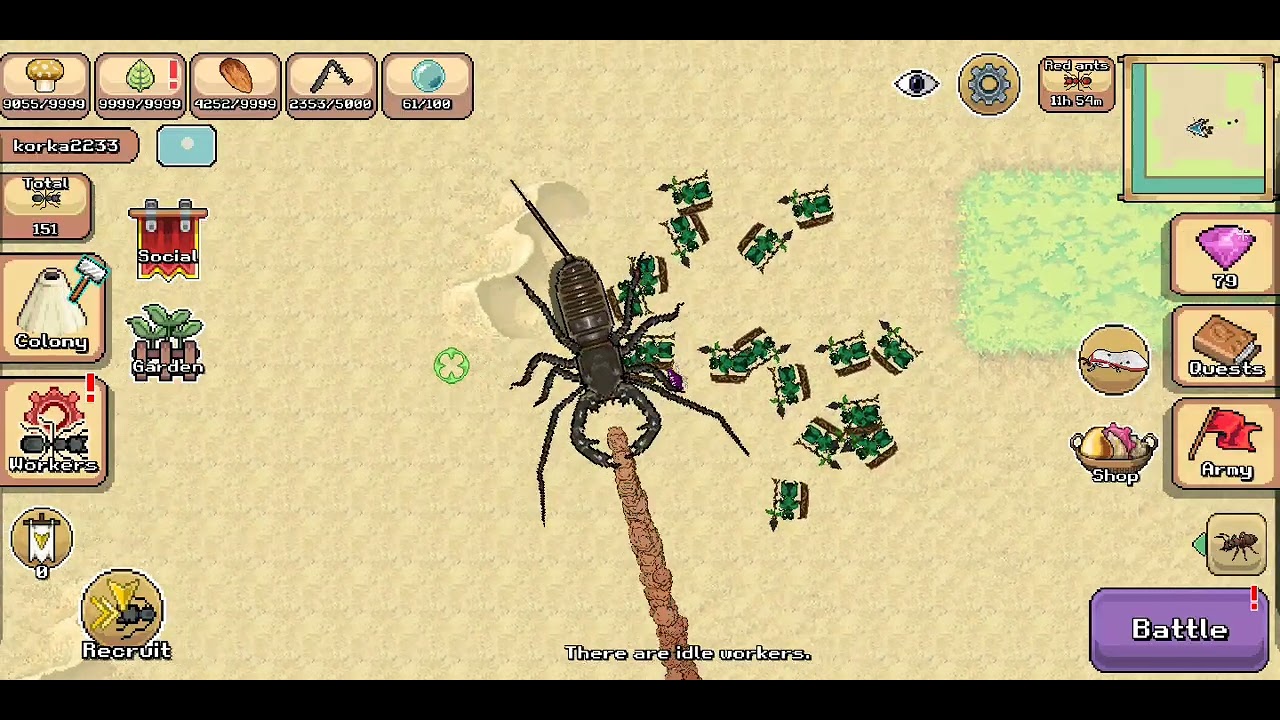 Pocket Ants r.a.n.d.o.m