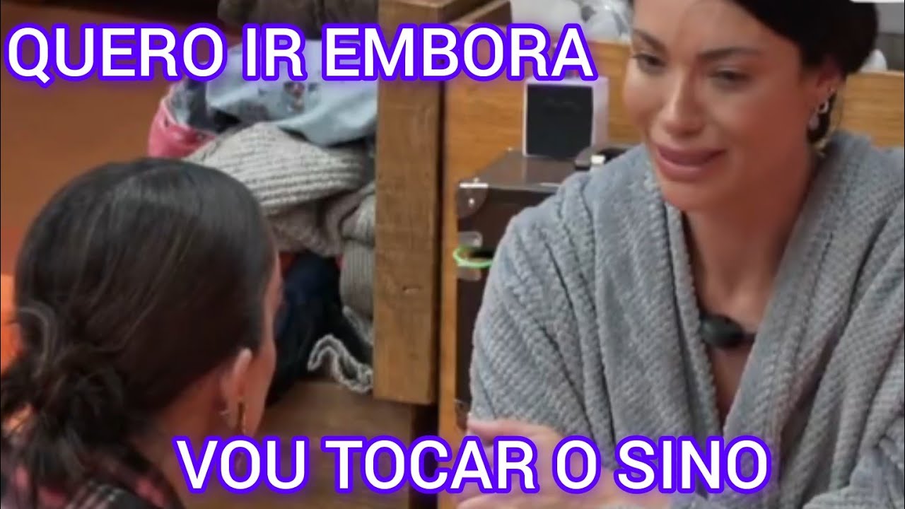 RAYANE CHORA MUITO E QUER DESISTIR DO PROGRAMA APÓS CUSPE DE CAROL 'FICA ME INFERNIZANDO 