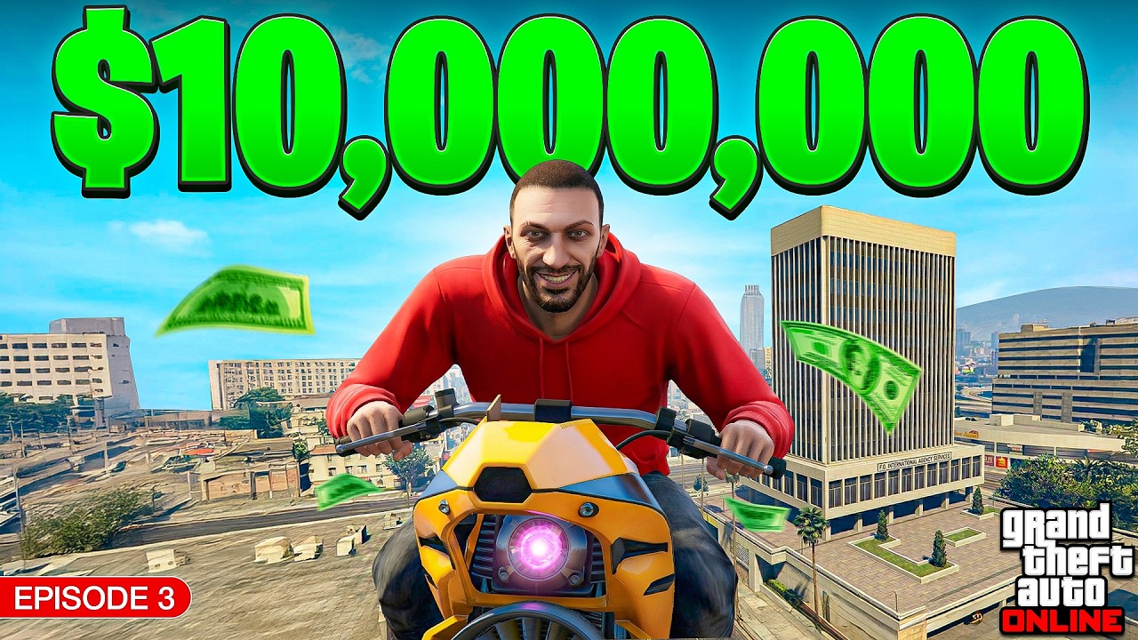 I Made $10,000,000 in ONE Day Using This GTA Online Strategy (Bum to Billionaire #3)