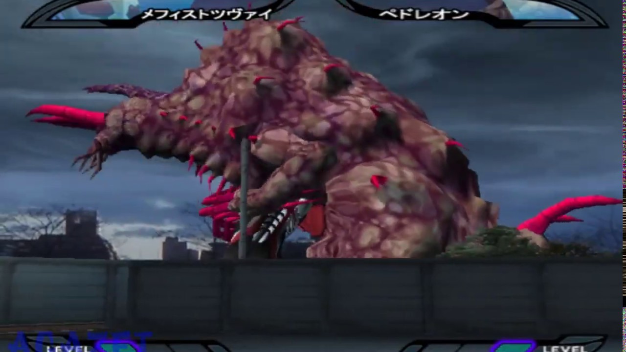 Dark Mephisto Zwei vs Pedoleon Guros - Ultraman Nexus Gameplay PCSX2 Part 2