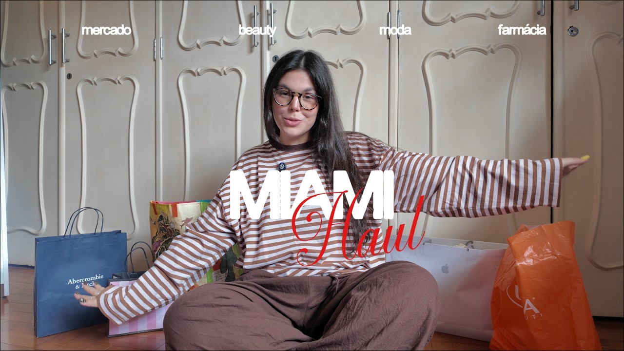 tudo o que eu comprei na minha viagem de miami ❤︎ | miami haul