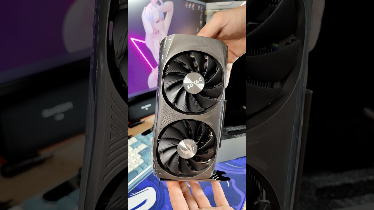 Андервольт ZOTAC RTX 4070 Twin Edge (Лучшая видеокарта до 50К)  #nvidia #rtx #undervolting