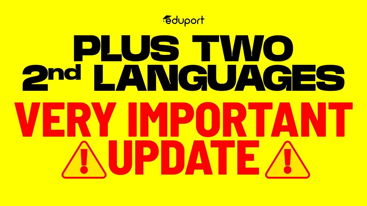 Second Language Study Plan Plus Two |  Eduport