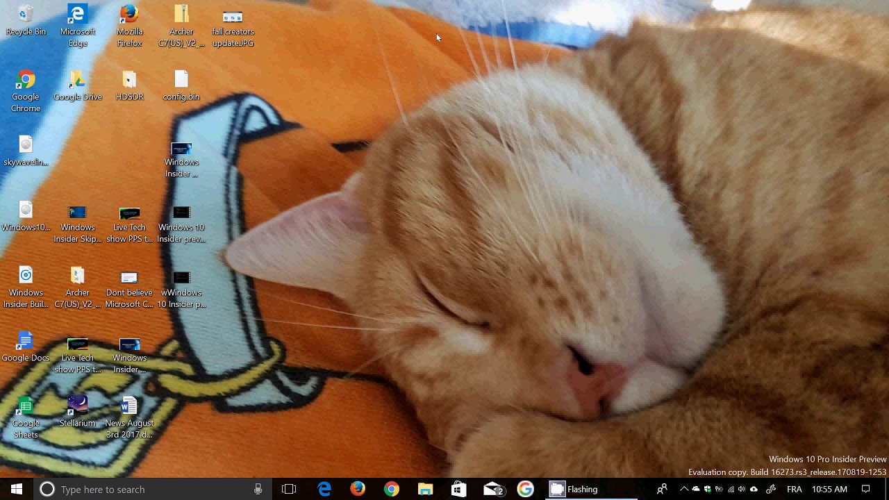 Quick look and review of Windows 10 Fall Creators update build 16273 August 24th 2017