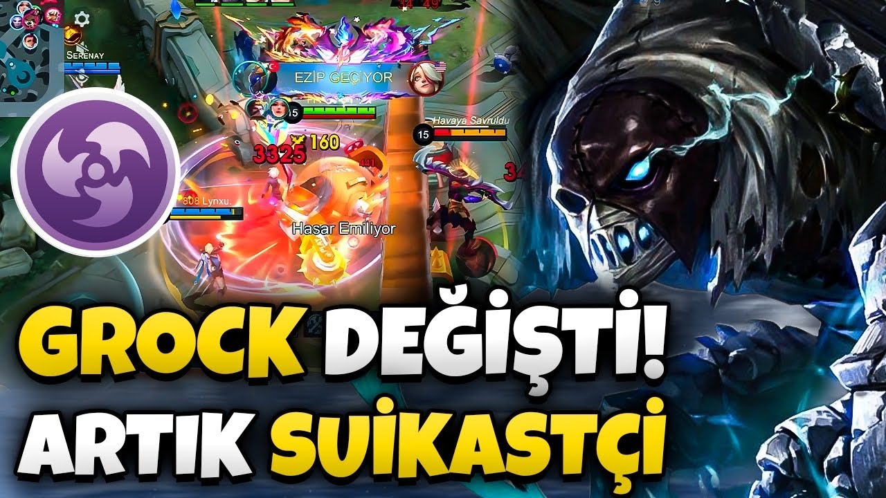 GROCK DEĞİŞTİ! O ARTIK SUİKASTÇİ VE TEK ATIYOR! - Mobile Legends