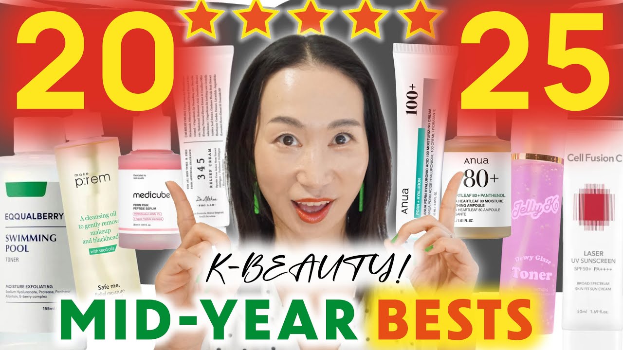BEST Korean Skincare Mid-Year Picks 2025 🌟
