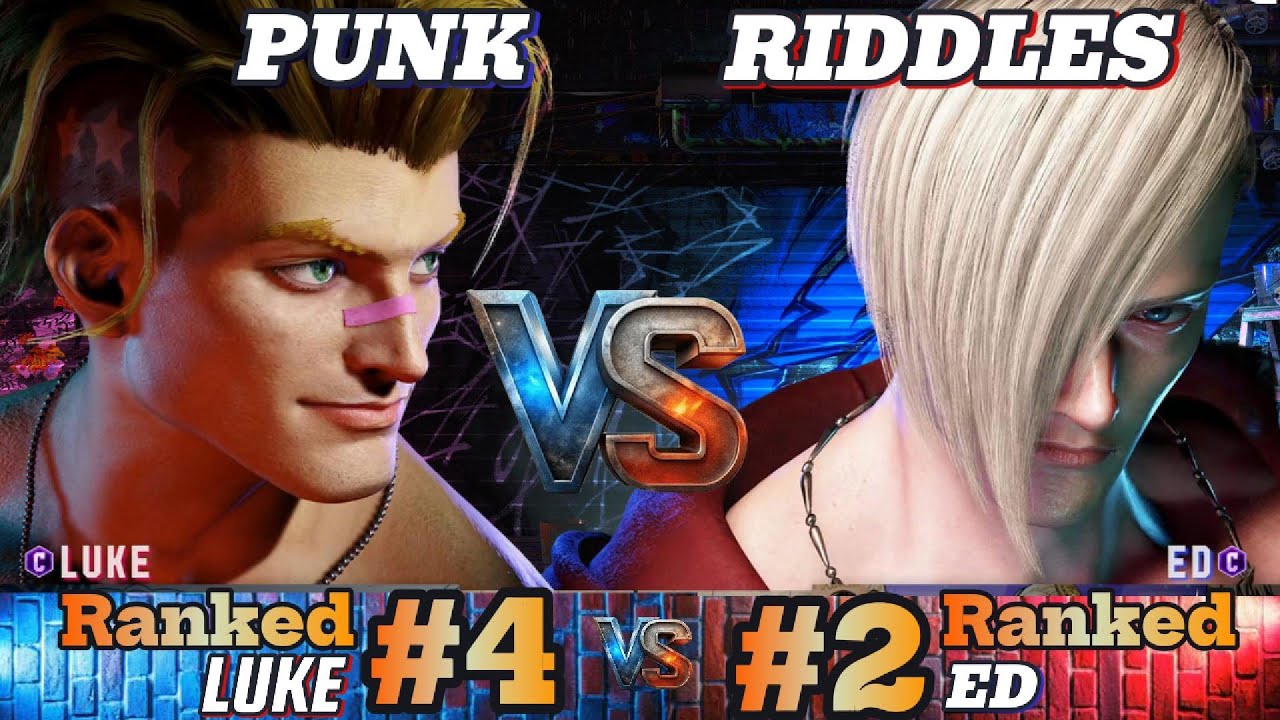 SF6 ▰  PUNK ( LUKE) VS  RIDDLES ( #2 ED ) ▰ Street Fighter 6