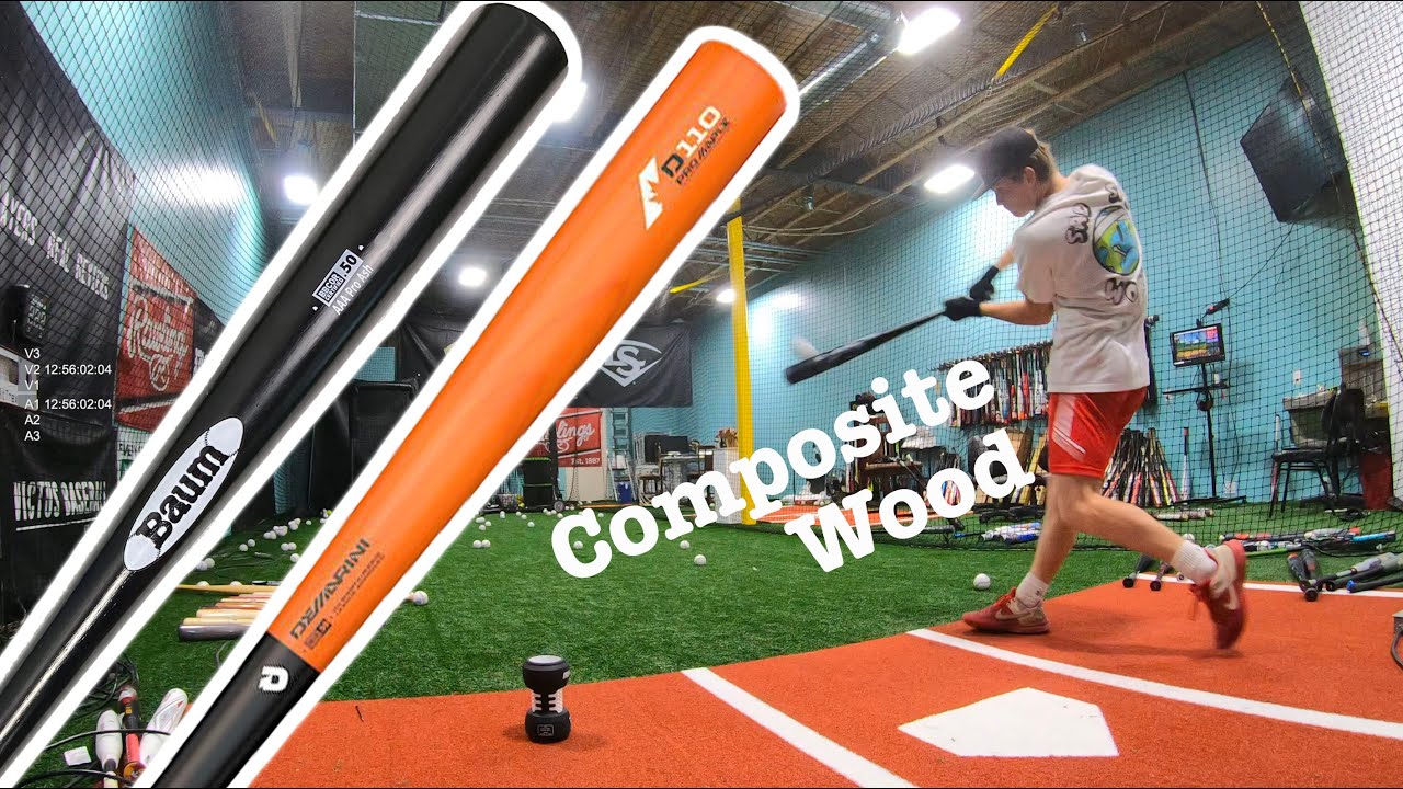 Baum Bat vs D110 Composite Bat - Composite Wood Bat Head to Head