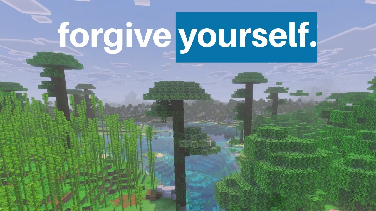 How do I forgive myself for mistakes nobody knows about?