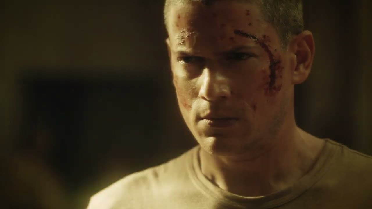 Michael meets Abu Ramal 5x02- Prison Break