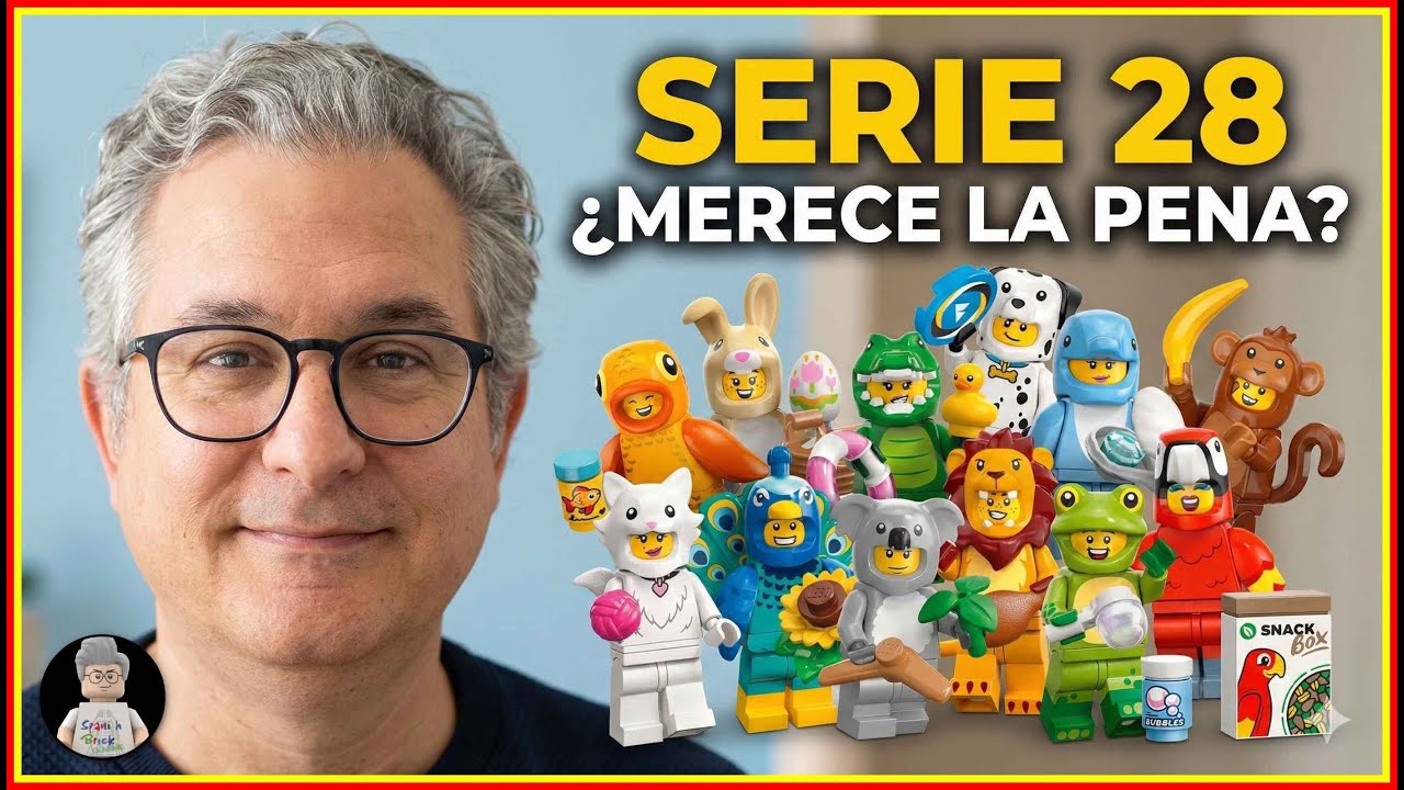 LEGO Minifigures Serie 28 (71051) 🐾 Colección completa (12) | Unboxing + Análisis + Inversión