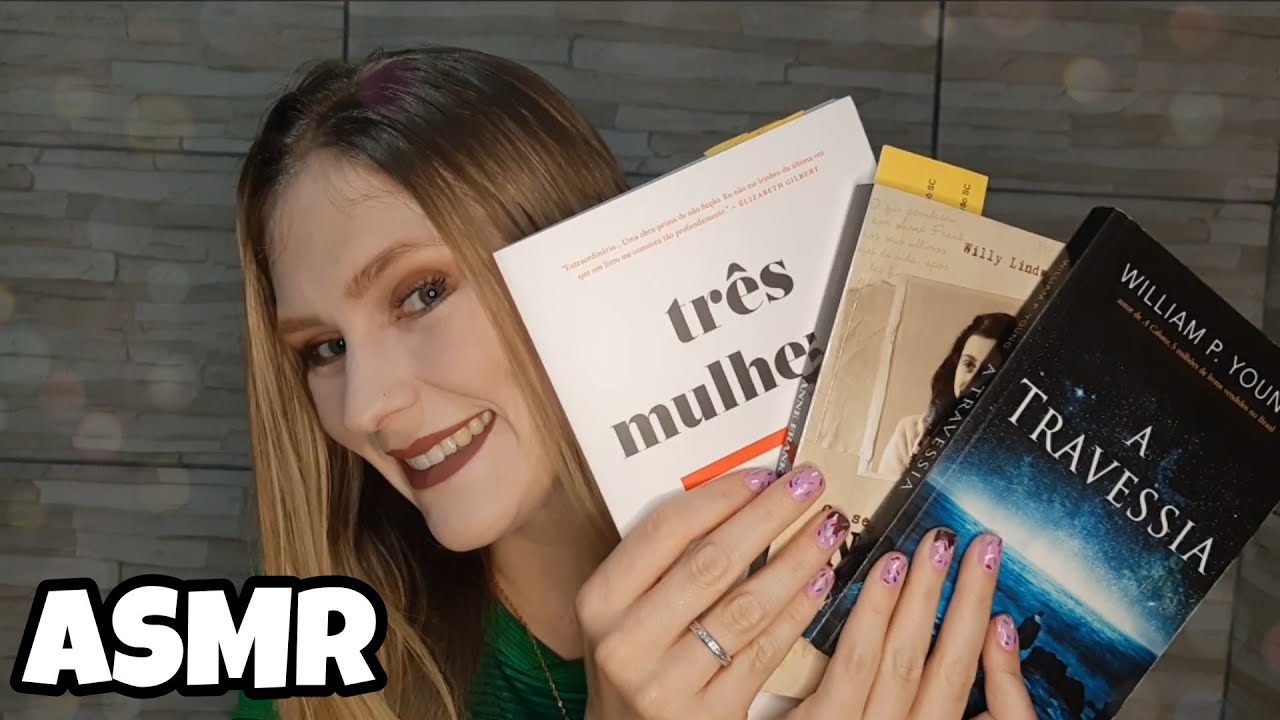 ASMR | INDICANDO LIVROS
