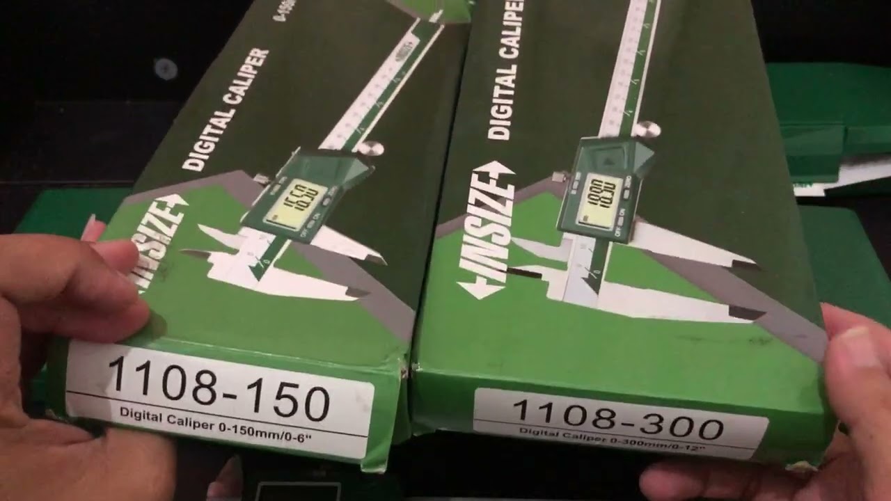 REVIEW Digital Caliper INSIZE 150mm & 300mm