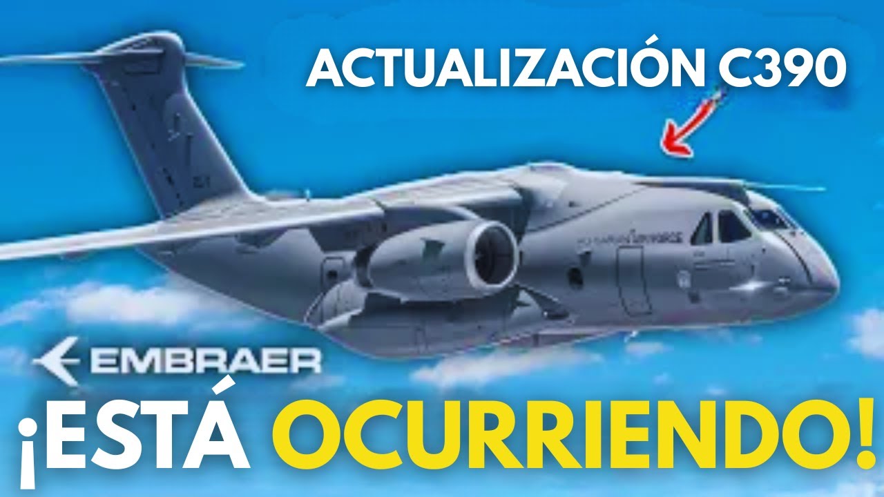 ¡El NUEVO Embraer C390 DESTRUIRÁ Toda la Industria de la Aviación!