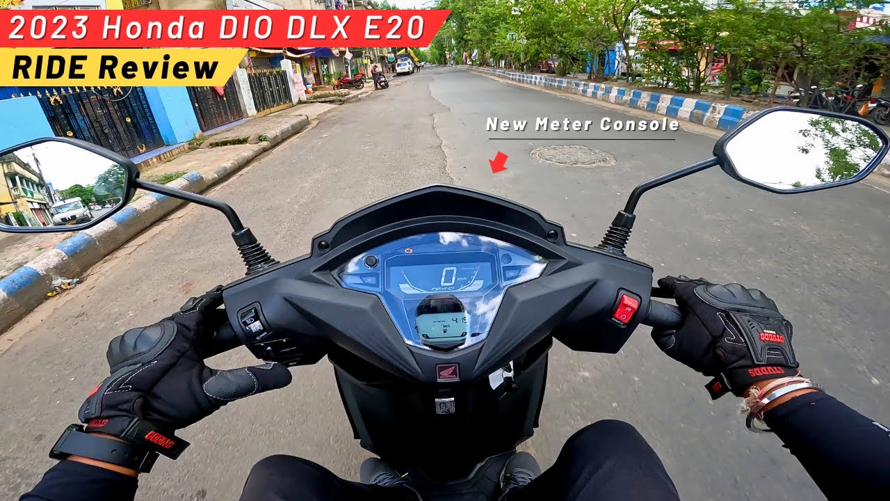 2023 Honda DIO DLX E20 OBD-2 Detailed Review ~ 6 Big Updates I All Colours I Mileage & Price