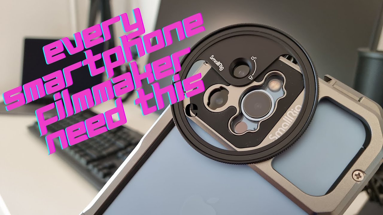 SMALLRIG iPhone 13 Pro Max video Cage  + Accessories Unboxing (4k)