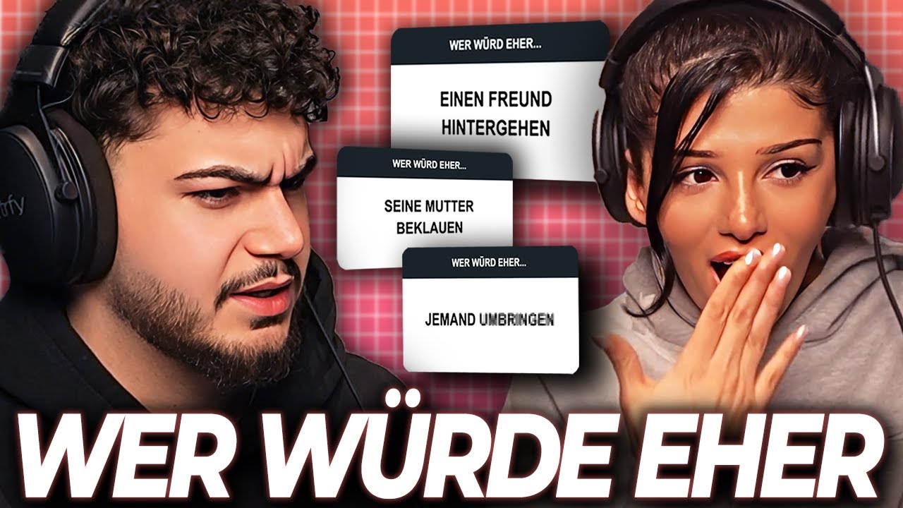 WER WÜRDE EHER SEINE MUTTER BEKLAUEN..?🔫😂 WER WÜRDE EHER mit ROSE
