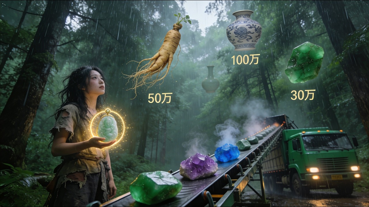 【🔥新🔥劇🔥】🔥百年人參、瓷器真假一眼便知？廢柴主婦偶得玉佩覺醒陰陽眼變成百億鑑寶大佬。