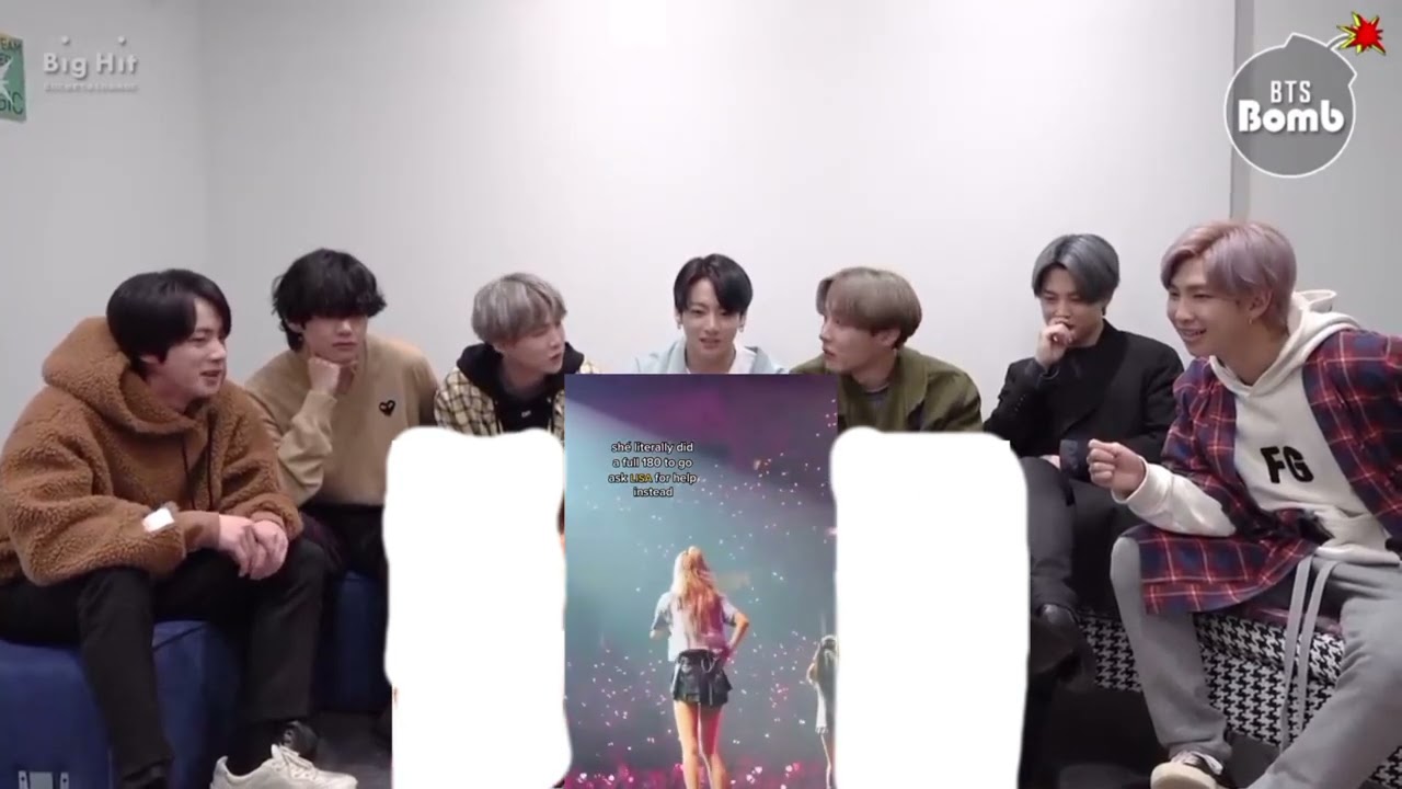 bts reaction bp tiktok