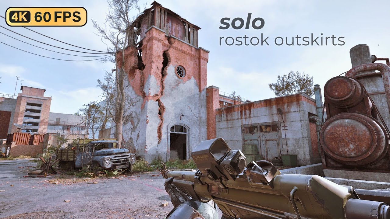 Exploring ROSTOK Outskirts - STALKER 2 Immersive Ultra Modded No HUD