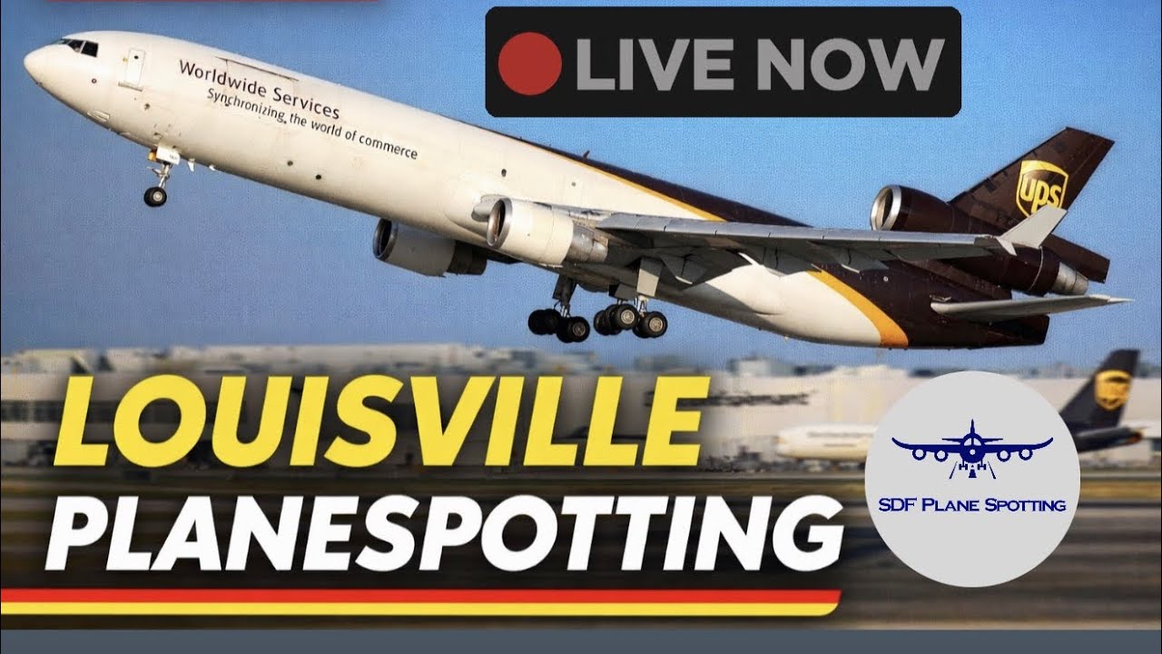 🔴 LIVE Plane Spotting at UPS Worldport in Louisville | 2 months since MD-11 crash