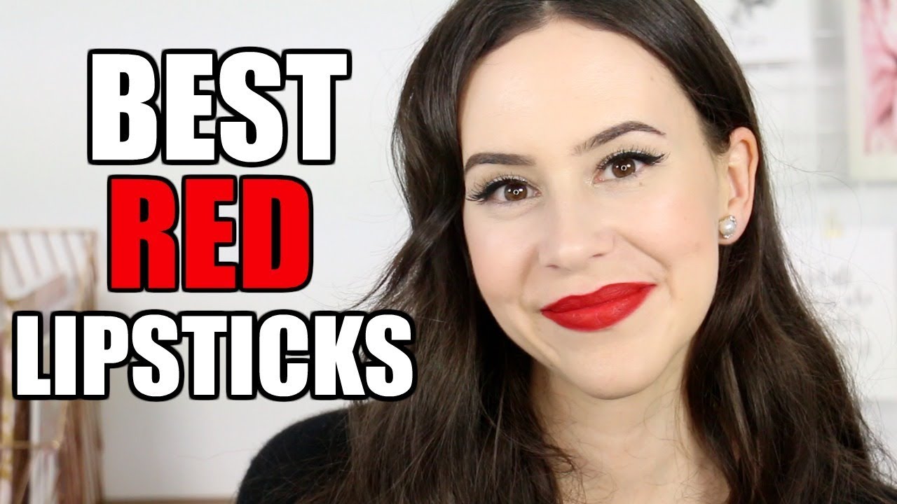 РЕКОМЕНДАЦИИ ПО ЛУЧШИМ КРАСНЫМ ПОМАДАМ ДЛЯ ПРАЗДНИКА || Favorite Drugstore/Sephora Red Lips