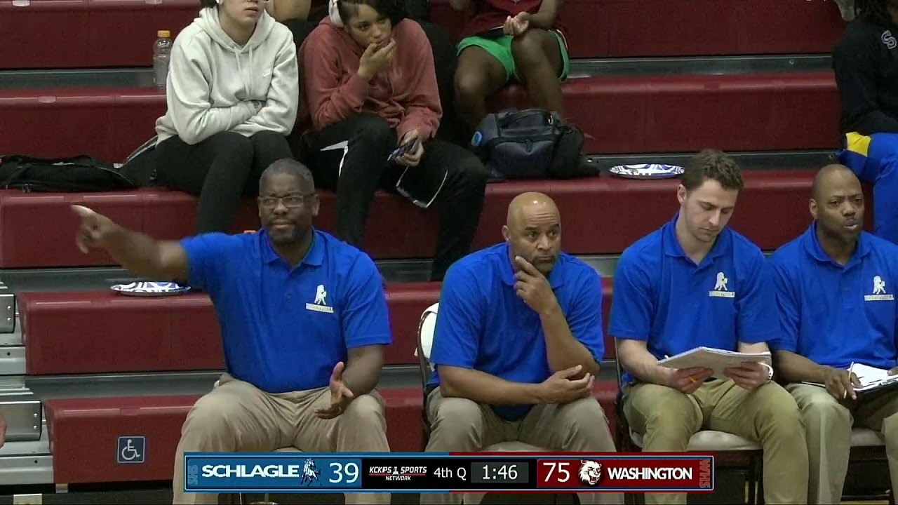 KCKPS Boys Basketball: F.L. Schlagle High School vs Washington High School