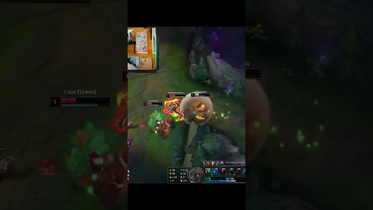 Walou 1vs2 - Outplayed - League of Legends #shorts