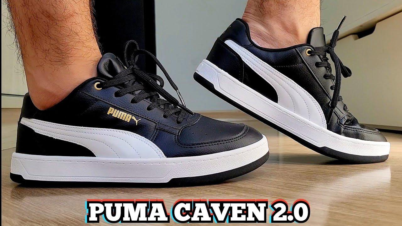 Review Tênis Puma Caven 2.0 Todo Preto | Comprado Na Netshoes | Demonstração No Pé | On Feet