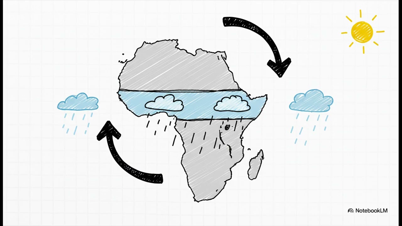 The ITCZ, rainfall patterns in West Africa and competing air masses (Higher)