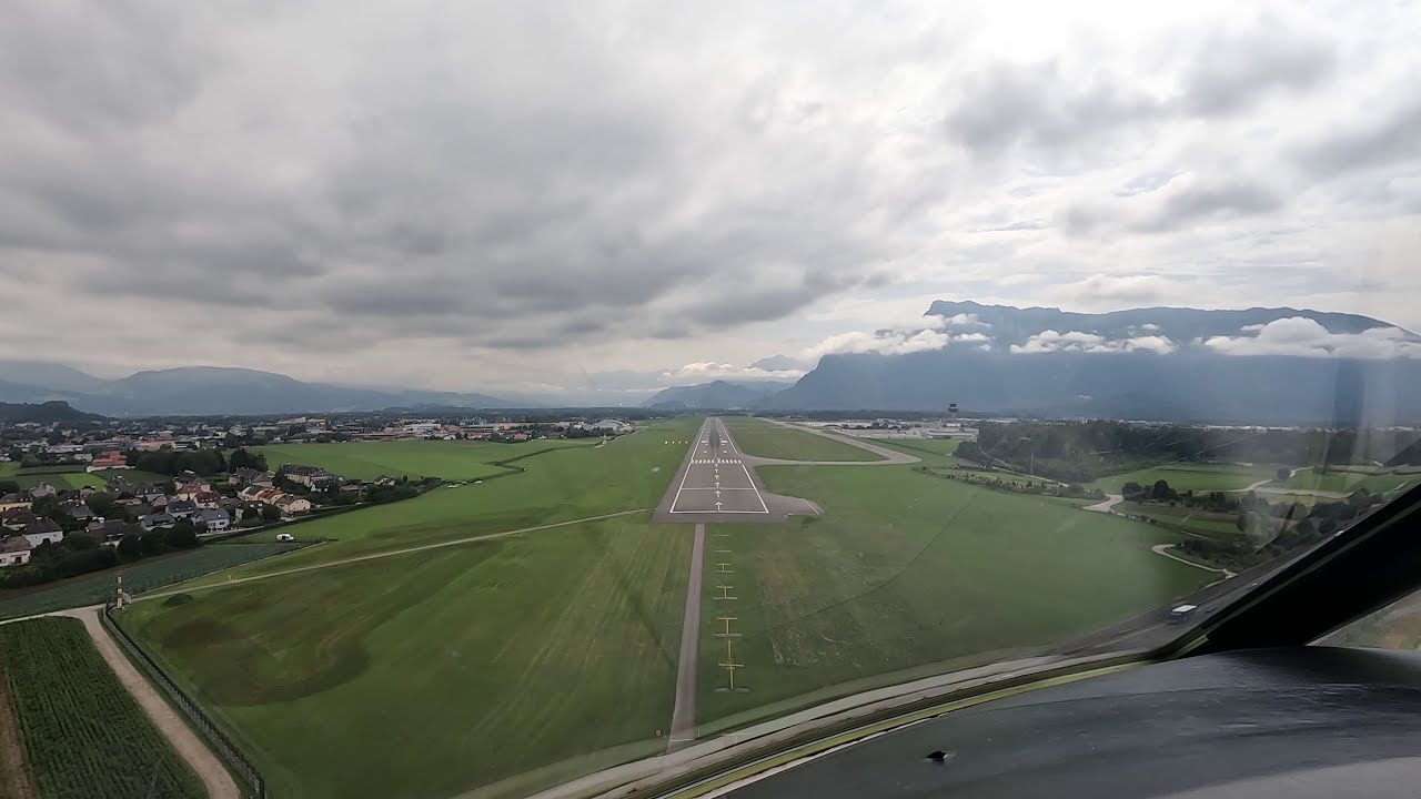 Business Jet | Challenger 605 | Landing at Salzburg (SZG/LOWS) | September 2024