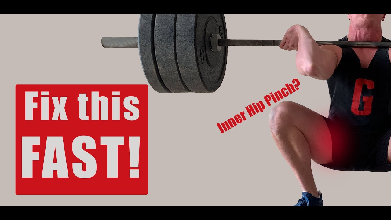 Why Does My Groin And Inner Thigh Hurt When I Squat & How Do I Fix This? (5 Min Routine Included!)