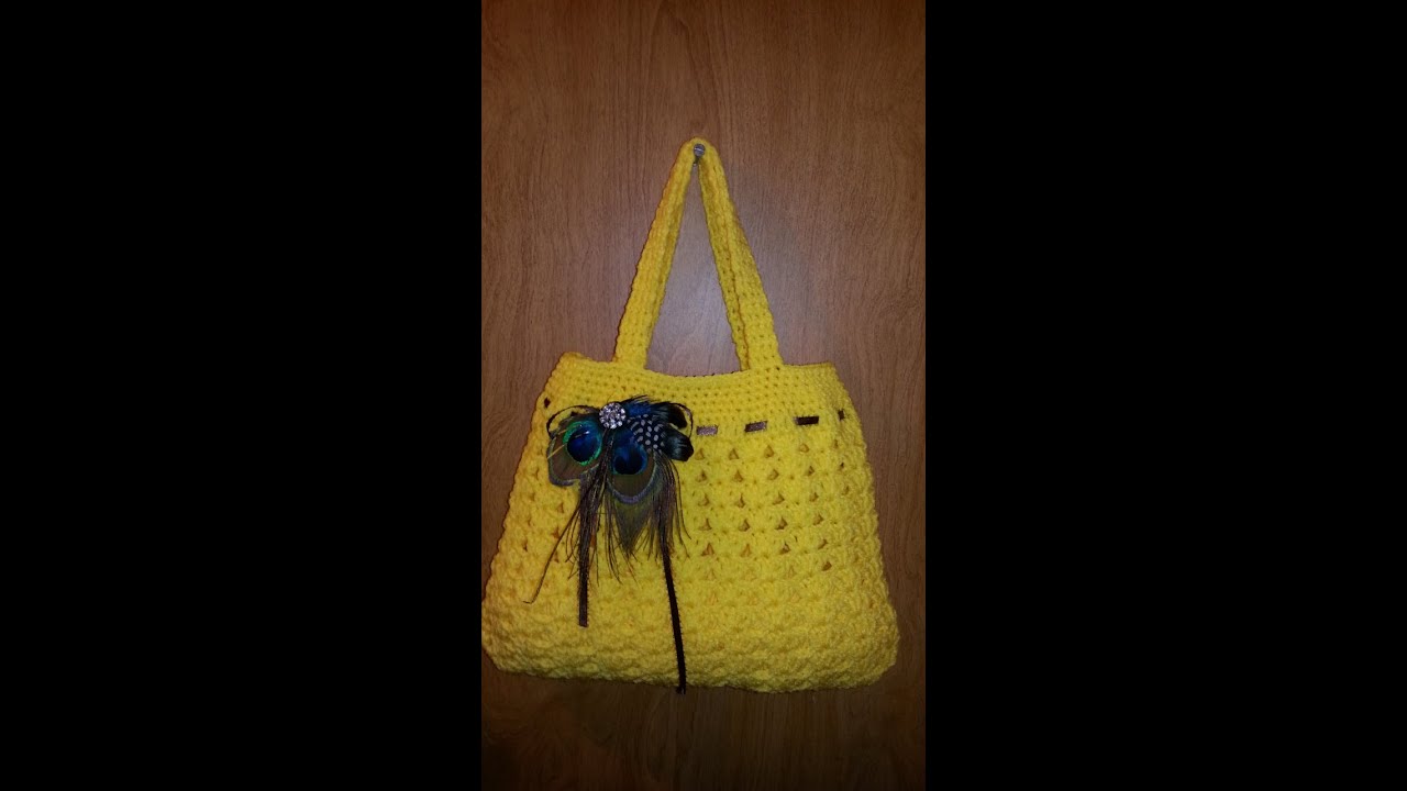 How to Crochet a Purse - Sunshine Purse