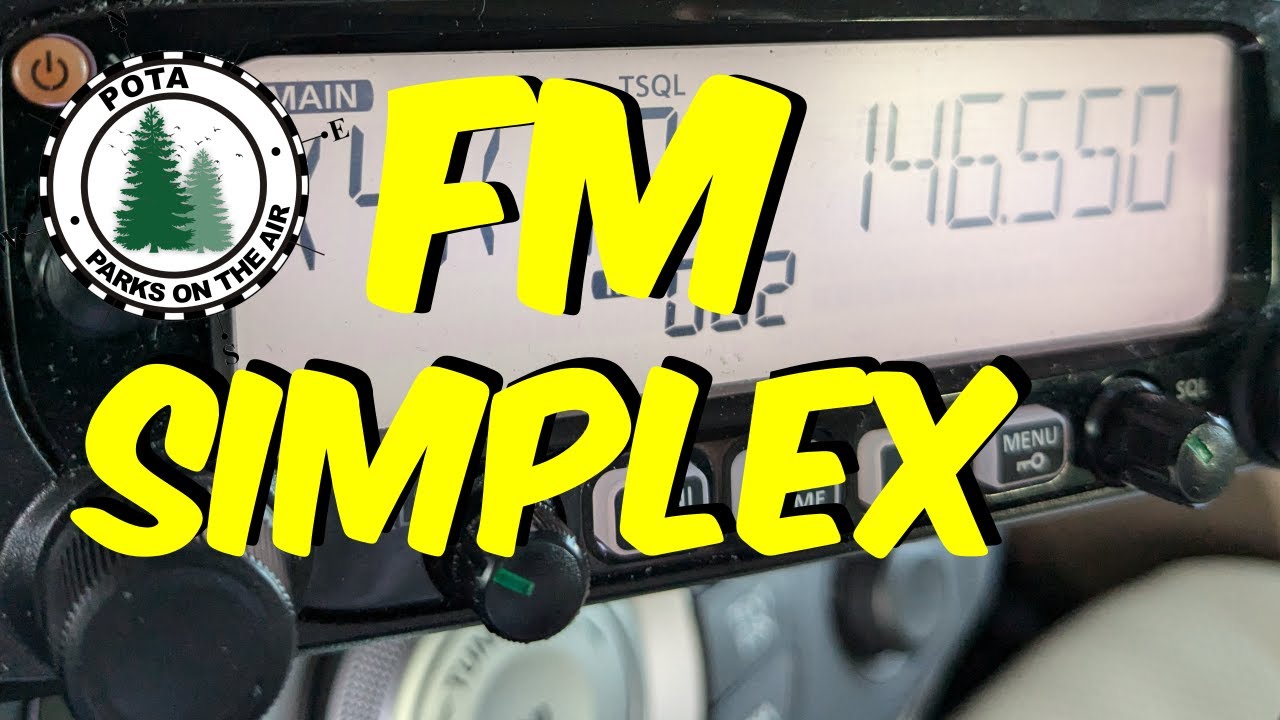 FM SIMPLEX POTA on 2 Meters with my ICOM IC-2730A |  #hamradio #parksontheair #icom #vhf