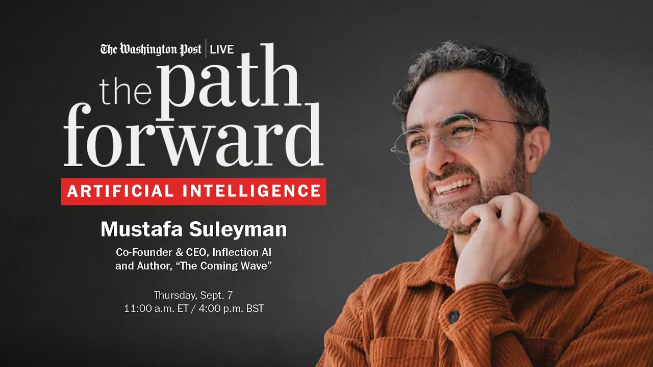 Inflection AI CEO on how AI could shape the 21st century (Full Stream 9/7)