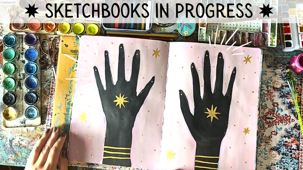 Sketchbooks & Art Adventures ✸ ✸ ✸ Finding Peace in the Creative Journey  ( no talking )