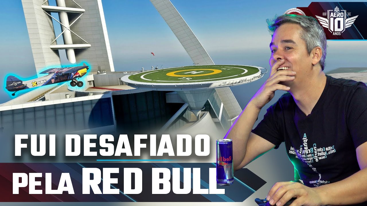 RED BULL me desafiou a POUSAR avião no HELIPONTO em DUBAI