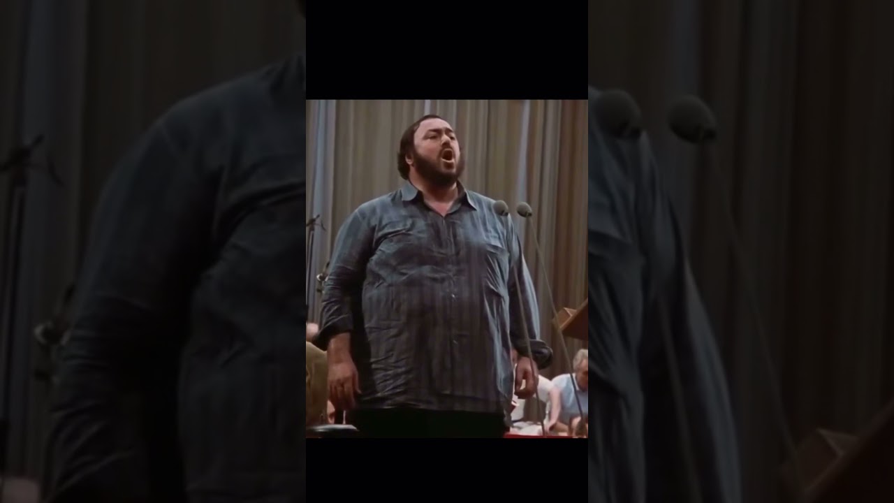 Luciano Pavarotti&rsquo;s rehearsal