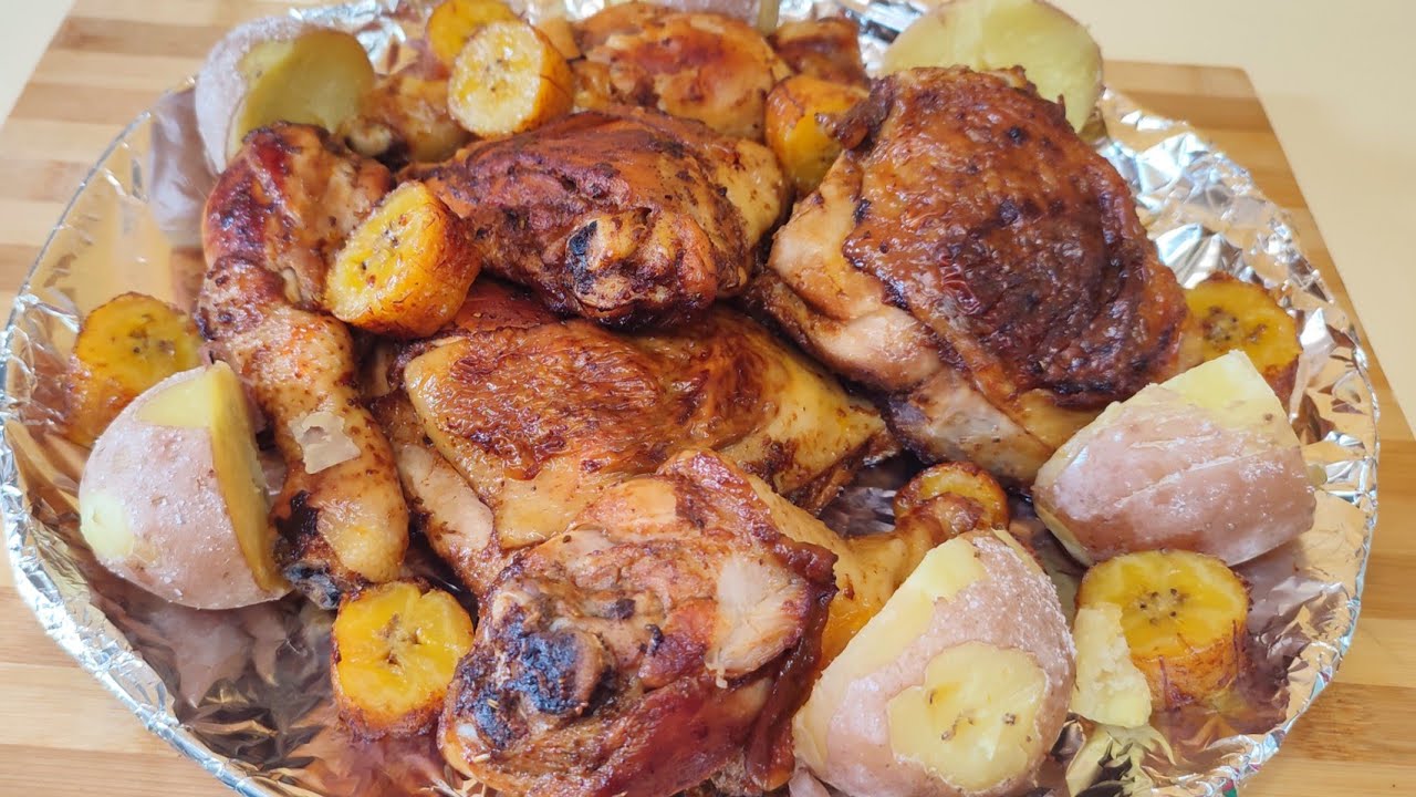 pollo al horno sin horno