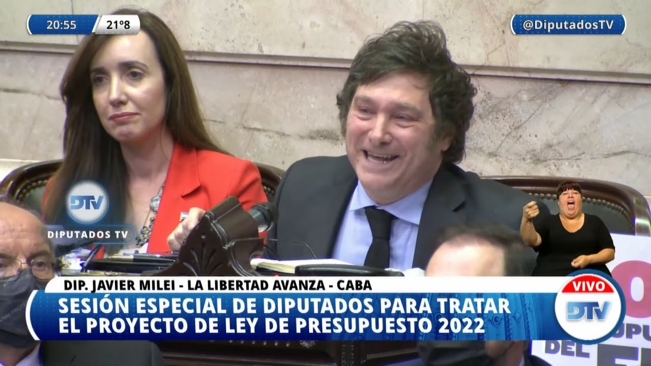 Diputado Milei, Javier - Sesión Especial 16-12-2021 - PL