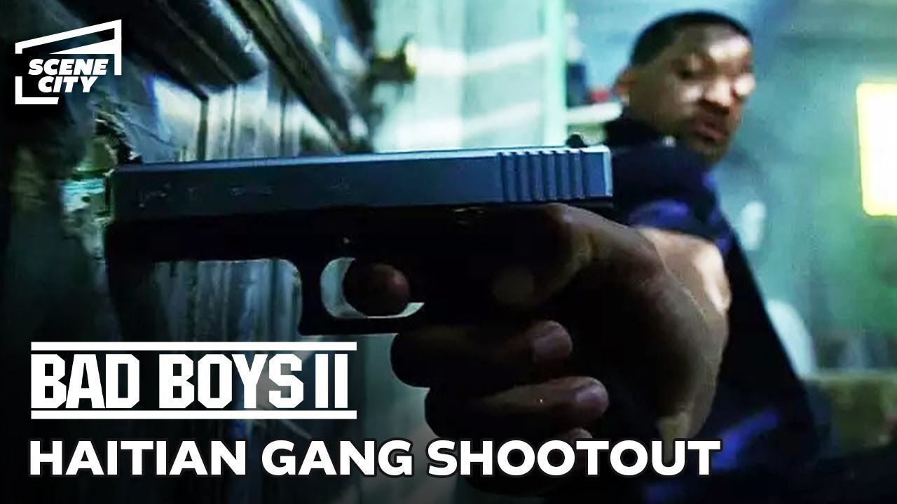 Haitian Gang Shootout Scene | Bad Boys 2 (Will Smith, Martin Lawrence)