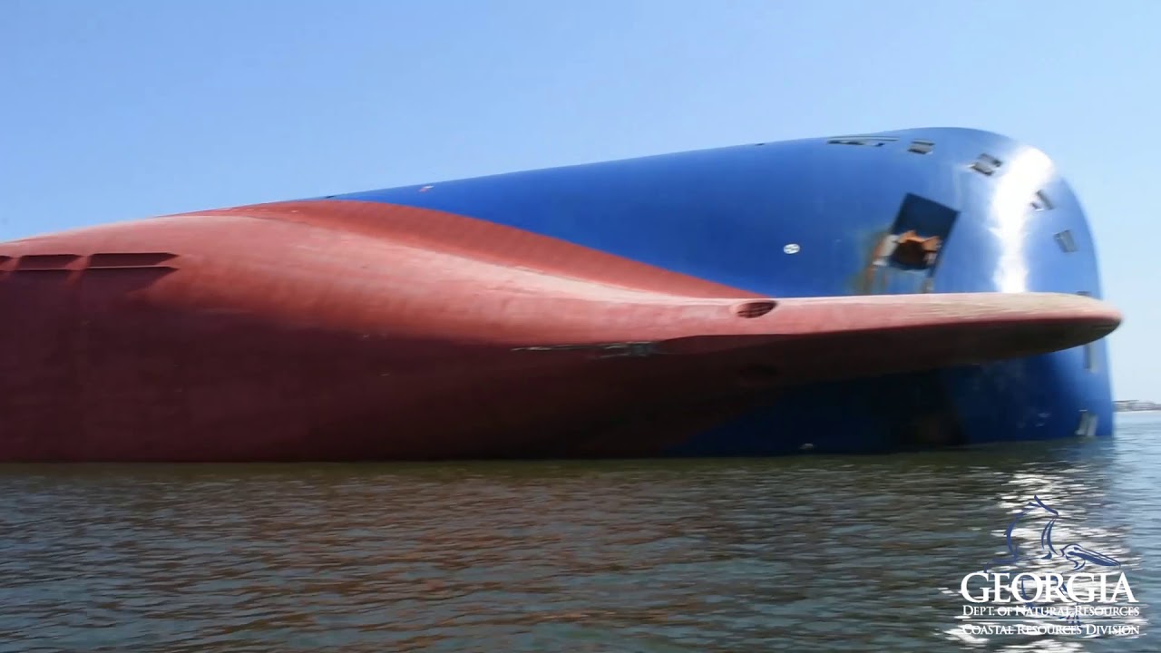 M/V Golden Ray b-roll