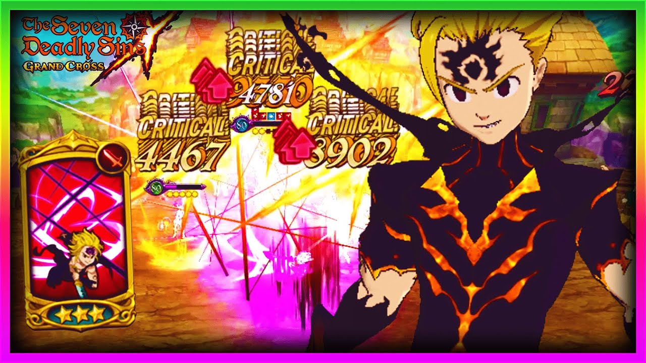 MELIODAS MODE ASSAUT FULL SKINS, TRÉS PROMETTEUR POUR LE FUTUR ! - Seven Deadly Sins: Grand Cross