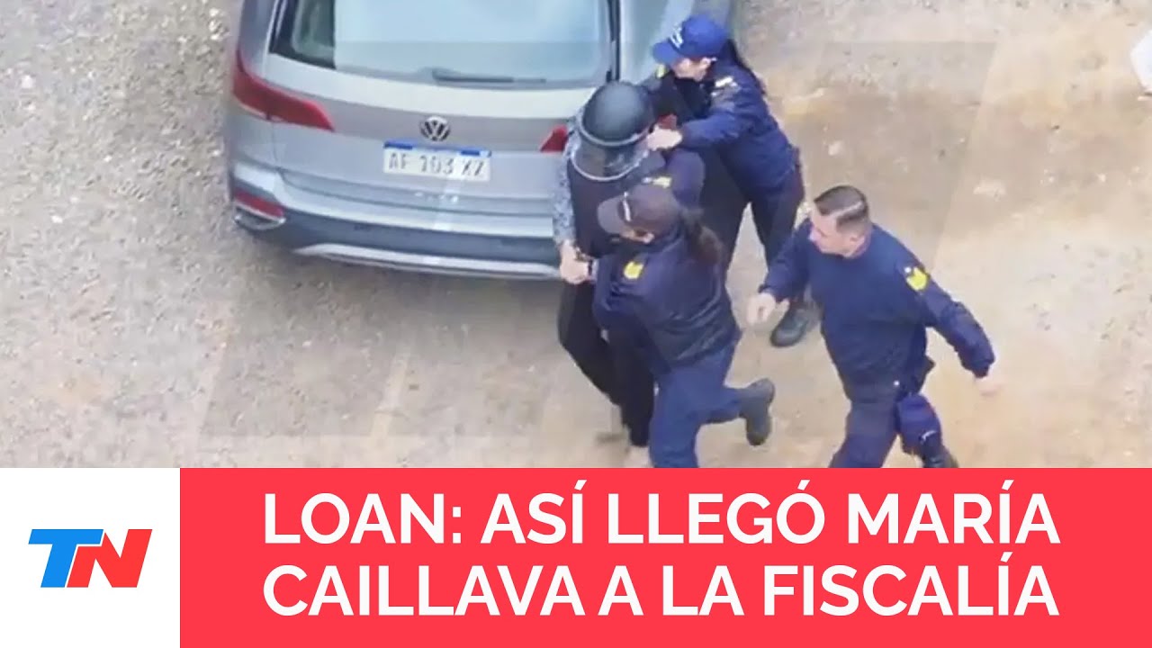 LOAN: Con casco, chaleco antibalas y entre insultos: así llegó a declarar la exfuncionaria detenida