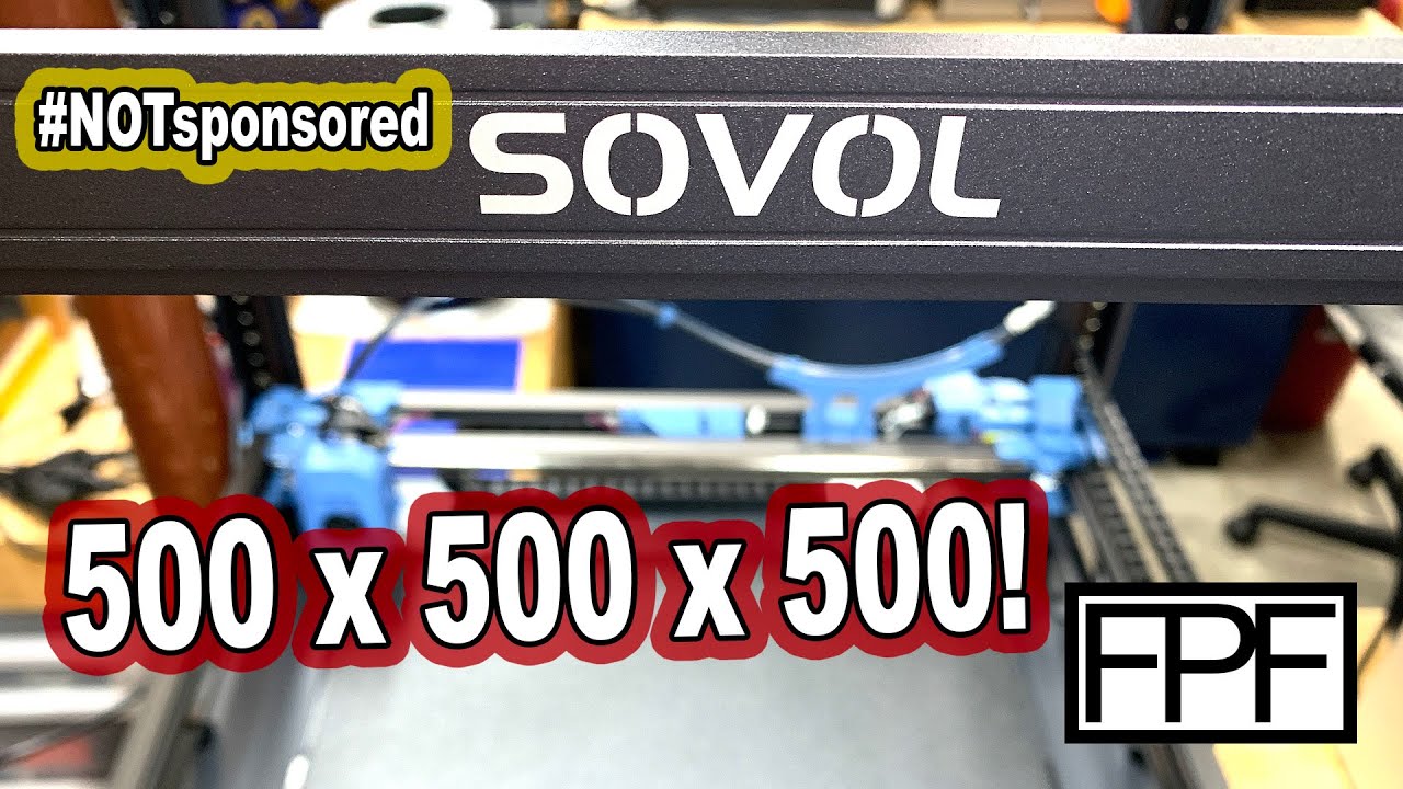 SOVOL SV08 Max - First Thoughts & 'Table Extensions' #NOTSPONSORED