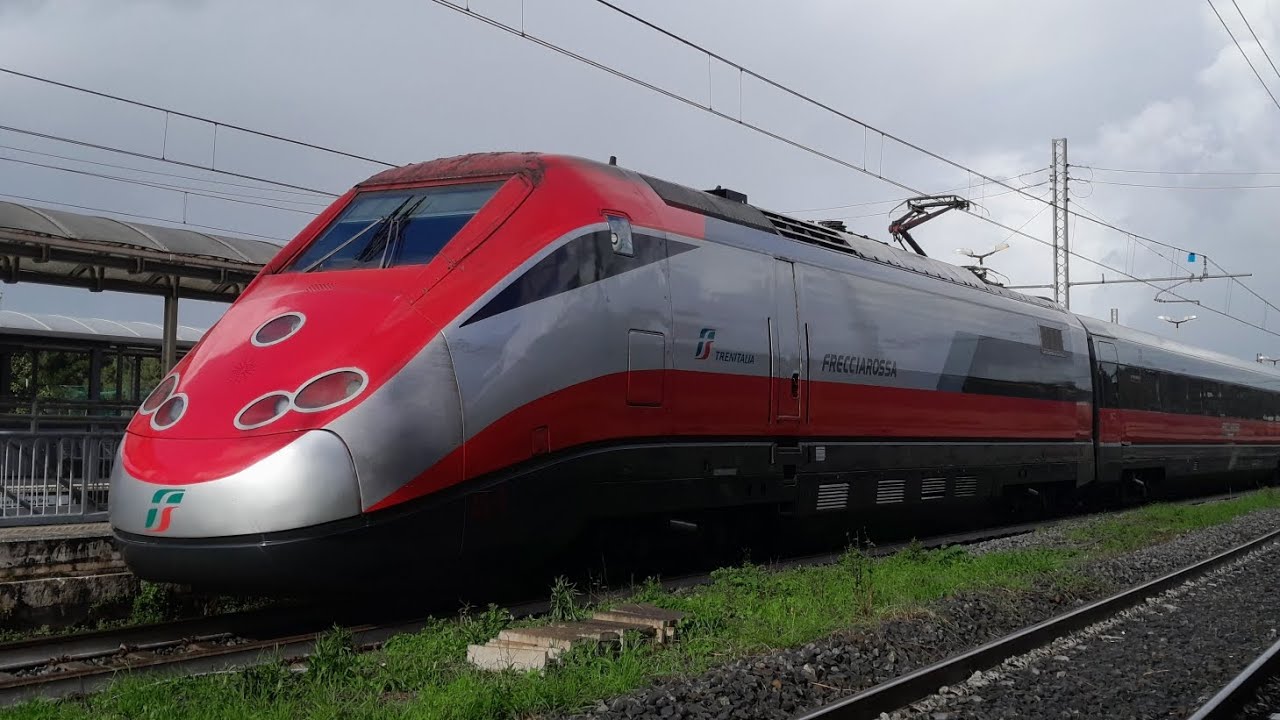 I TRENI DEVIATI e NON della LL ROMA-FIRENZE alla stazione di MONTEROTONDO!
