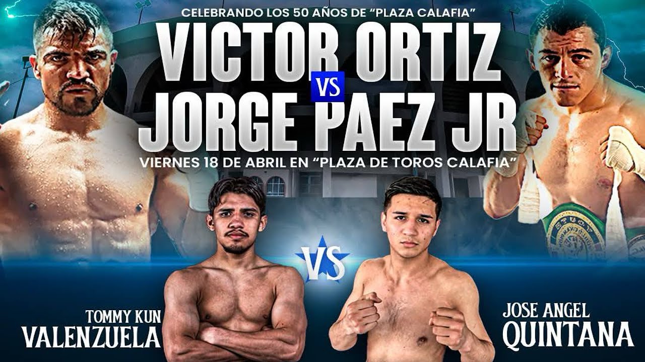 Box | Victor Ortiz vs Maromerito Paez Jr. Mexicali, BC. | 04-18-25 EN VIVO